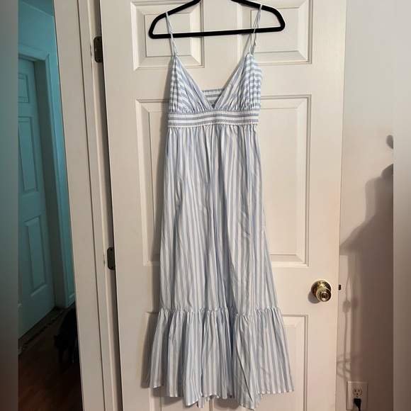 BANANA REPUBLIC Cotton poplin maxi dress - Picture 4 of 7